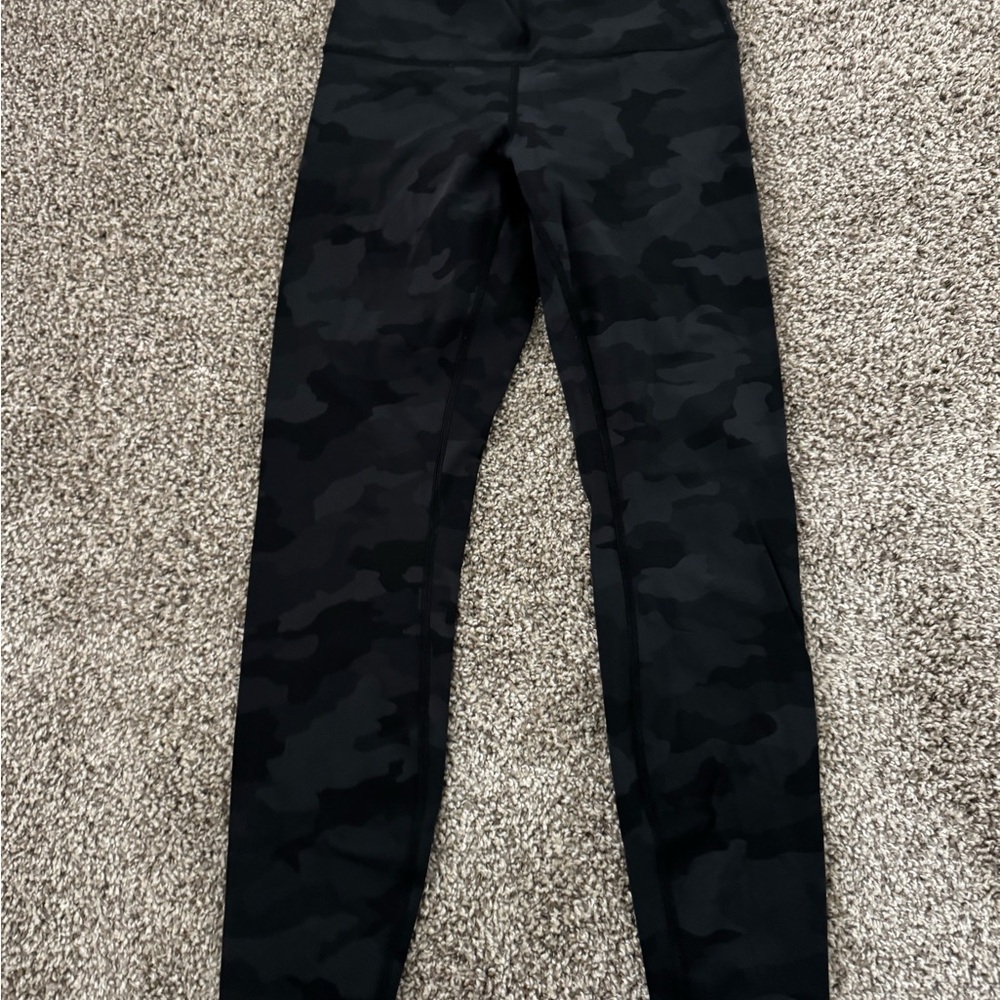 lululemon athletica Black Camo High-Rise Leggings